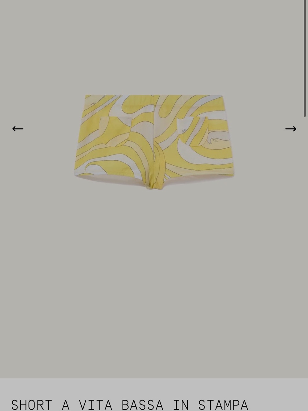 Pucci yellow bikini 3 piece - Picture 4 of 4